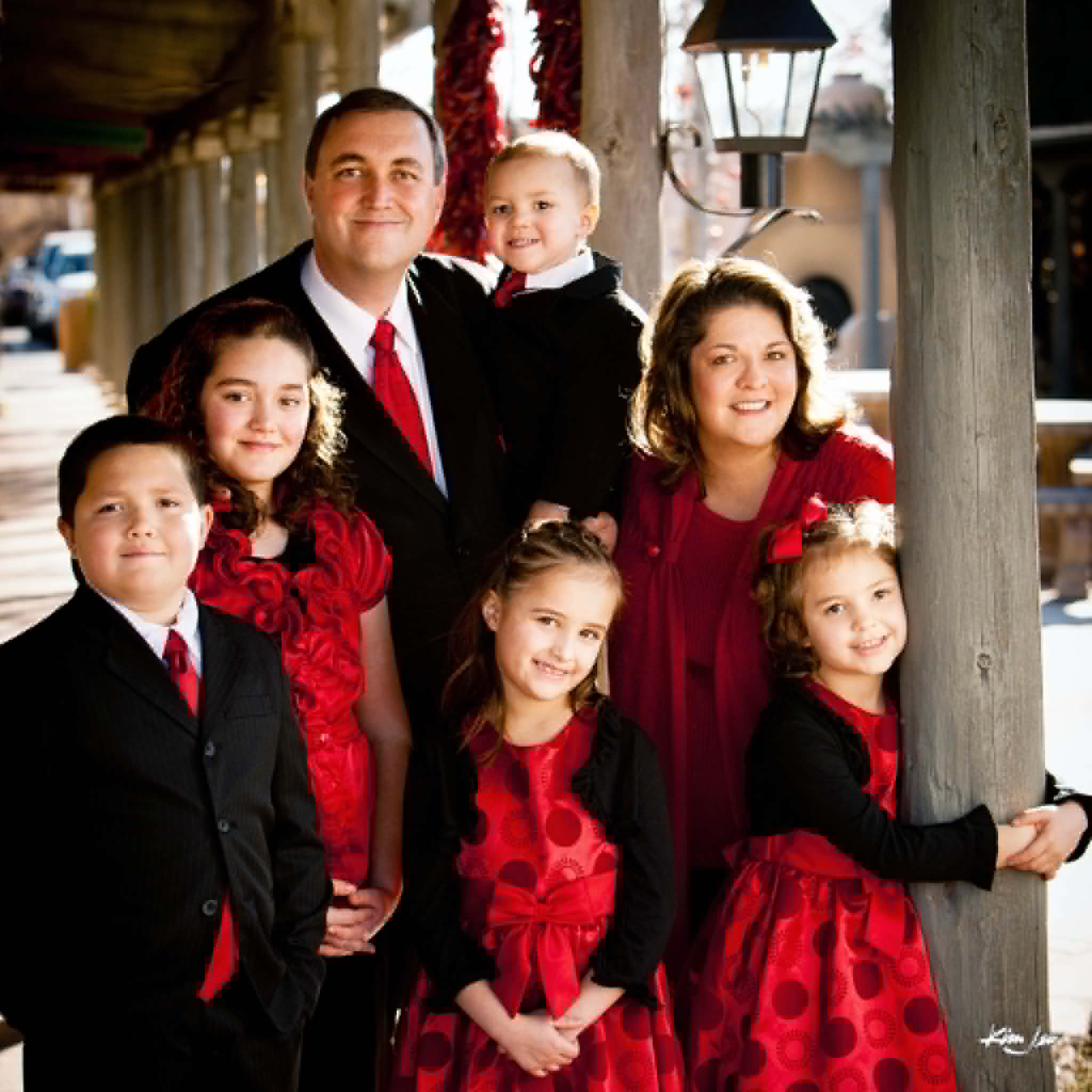 The Sykes family in 2011